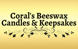 Corals Pure Beeswax Candles & Keepsakes