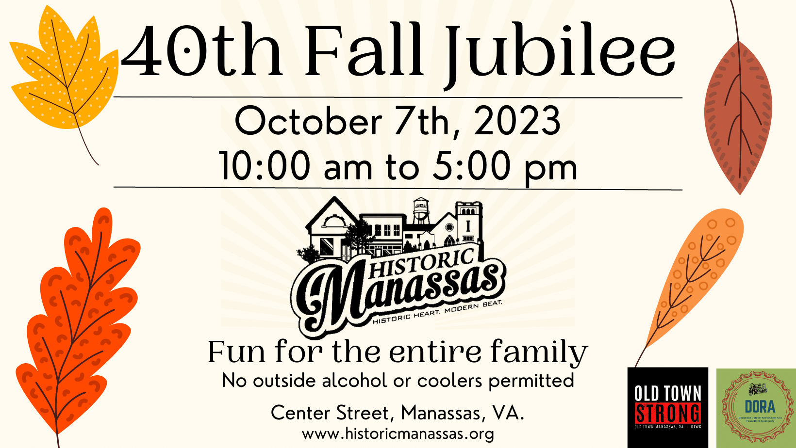 40th Annual Manassas Fall Jubilee Historic Manassas, Inc