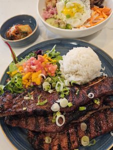 Platter at Lume Asian Fusion