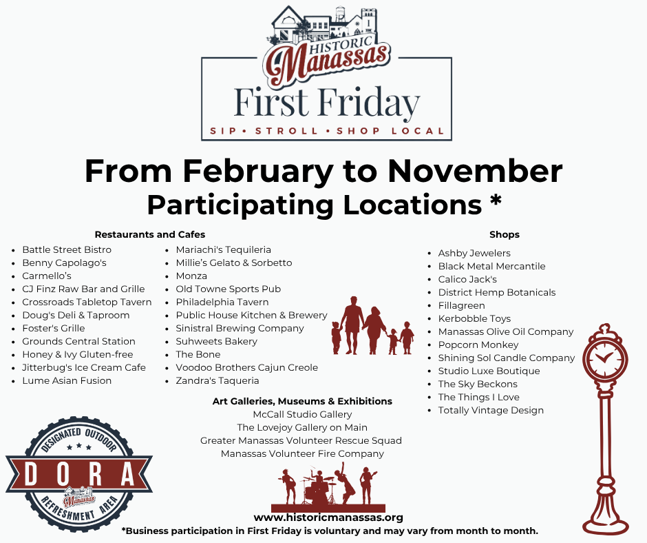 First Friday Participants 8-2025