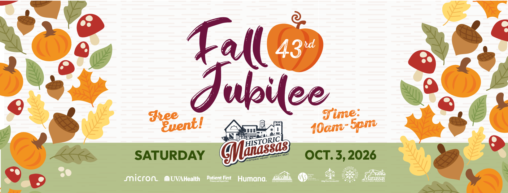 Historic Manassas Fall Jubilee 2026